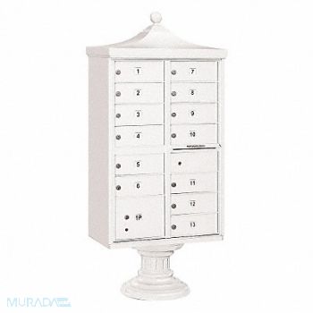 SALSBURY INDUSTRIES Regency CBU USPS Access 13 Doors White, 33MC81