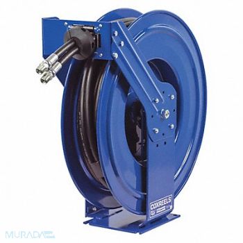 COXREELS Dual Hose Reel Spring 1/2 in MNPT 50 ft, 33N084