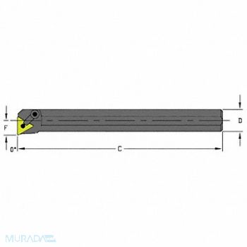 ULTRA-DEX USA Indexable Boring Bar 1.4700 HSS, 33NK52