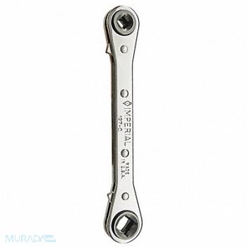 IMPERIAL Box End Wrench Nickel SAE 5.5 in L, 33NR69