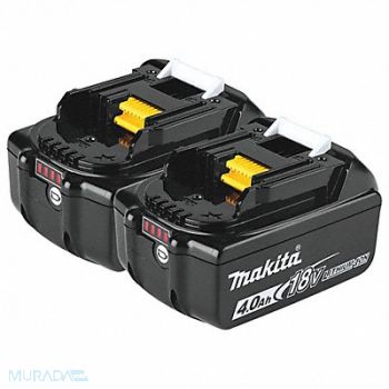 MAKITA Battery Pack (2) 4.0 Ah Li-Ion PK2, 33RT44