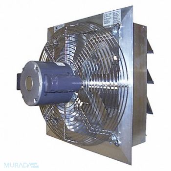 CANARM Exhaust Fan 42In Bl Alum 230V, 33TH66