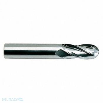 YG-1 TOOL COMPANY Ball End Mill Single End 1/4 Carbide, 33TP76