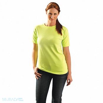 OCCUNOMIX T-Shirt XL Fit 48 in Lime Cotton, 33TY33