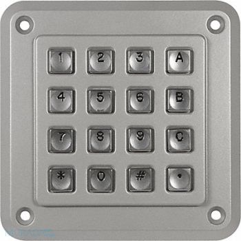 STORM INTERFACE Vandal Resistant Keypad 16 Key IP65, 33UA16