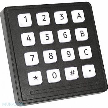 STORM INTERFACE Industrial Illum Keypad 16 Key IP65, 33UA22