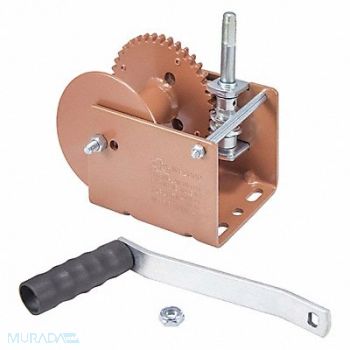 DUTTON-LAINSON Gear Winch Worm Gear 2000 lb., 33UD43