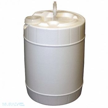 GRAINGER APPROVED Pail Polyethylene White Screw Cap, 33UF74