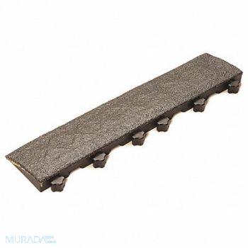 SAFE-FLEX Mat Ramp Black 4 in x 18 in PK10, 33VL91