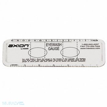 HAWS Plastic Eyewash Gauges, 33W178