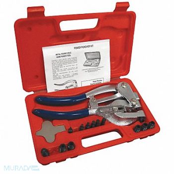 NOVAVISION Heavy Duty Punch Tool Kit, 33X772