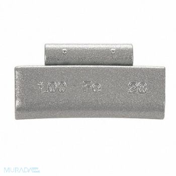 PERFECT EQUIPMENT Wheel Weight Coated 0.25 oz PK25, 33Y122