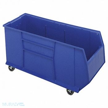 QUANTUM STORAGE SYSTEMS G7021 Mobile Bin Blue Polypropylene 17 1/2 in, 33Z280