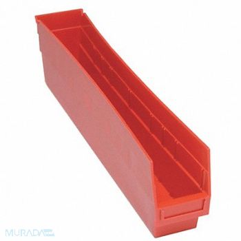 QUANTUM STORAGE SYSTEMS G7030 Shelf Bin Red Polypropylene 8 in, 33Z298