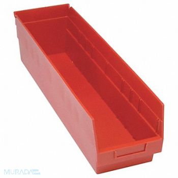 QUANTUM STORAGE SYSTEMS G7031 Shelf Bin Red Polypropylene 8 in, 33Z302