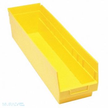 QUANTUM STORAGE SYSTEMS G7031 Shelf Bin Yellow Polypropylene 8 in, 33Z303