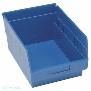 QUANTUM STORAGE SYSTEMS G7032 Shelf Bin Blue Polypropylene 8 in, 33Z304