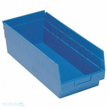 QUANTUM STORAGE SYSTEMS G7033 Shelf Bin Blue Polypropylene 8 in, 33Z307