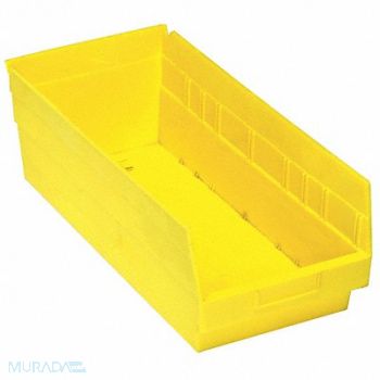 QUANTUM STORAGE SYSTEMS G7033 Shelf Bin Yellow Polypropylene 8 in, 33Z309