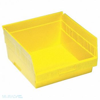 QUANTUM STORAGE SYSTEMS G7034 Shelf Bin Yellow Polypropylene 8 in, 33Z312