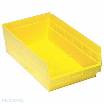 QUANTUM STORAGE SYSTEMS G7035 Shelf Bin Yellow Polypropylene 8 in, 33Z315