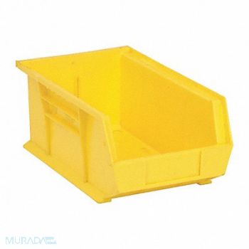QUANTUM STORAGE SYSTEMS G7040 Hang and Stack Bin Yellow PP 6 in, 33Z334
