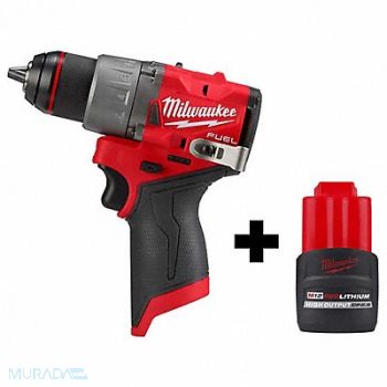 MILWAUKEE M12 1/2 Drill/Driver M12 HOCP2.5 Batt., 387HF2
