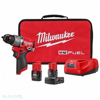 MILWAUKEE Cordless Hammer Drill 12V, 794JJ8
