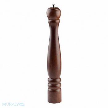 TABLECRAFT PRODUCTS COMPANY Wood Pepper Mill W/Mahogany 18.4, 340V95