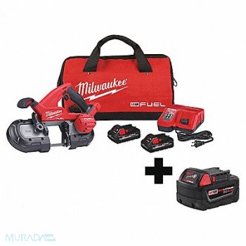 MILWAUKEE Reciprocating Saw Kit Battery, 349AH8