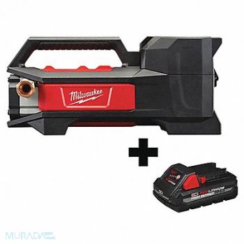 MILWAUKEE Cordless Transfer Pump Kit 1/4 HP 18V, 349AJ4