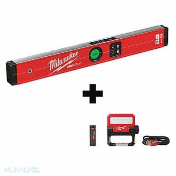 MILWAUKEE Digital Level 4V Lithium Battery 24 L, 349AK1