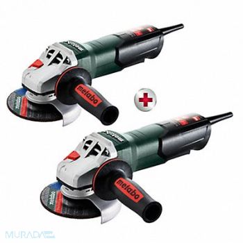 METABO Angle Grinder 120VAC. 6.0 lb Corded PK2, 349DA4