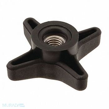 TENNANT Knob Star 2.00d 4ear 0.7l M8x1.25 Thru, 349VA5