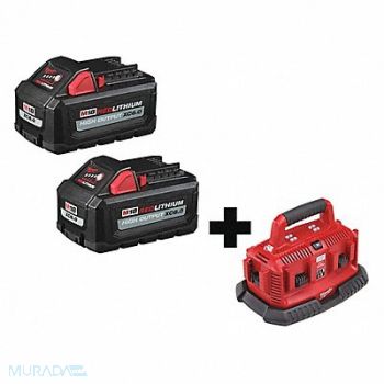 MILWAUKEE Battery 18V Battery Charger Included, 349VG9