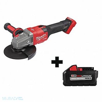 MILWAUKEE Cordless Angle Grinder Battery Included, 349VH5