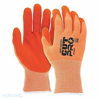 CUT PRO Cut-Resist Glove Orange XL PK12, 349WL7
