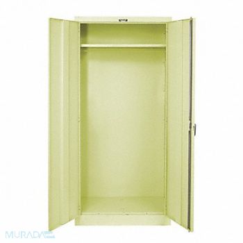 HALLOWELL K3931 Storage Cabinet 78 x48 x24 Tan 1Shlv, 34A339