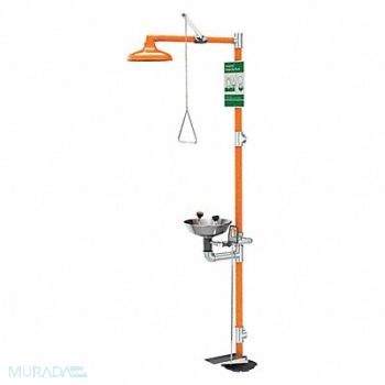 GUARDIAN EQUIPMENT Eye Wash/shower Safety Station, 34A691