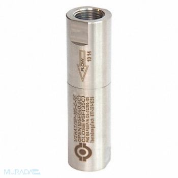 GUARDIAN EQUIPMENT Drain Valve Silver, 34A717