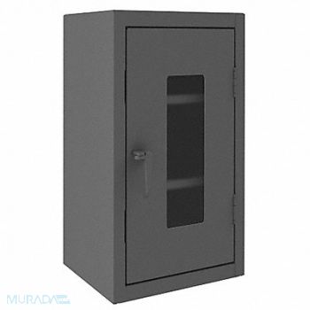 DURHAM MFG Storage Cabinet 36 x24 x20 Gray 2Shlv, 34A963