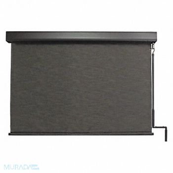 KEYSTONE FABRICS H9765 Exterior Sun Shade Kona 48 in W Pole, 34AM86