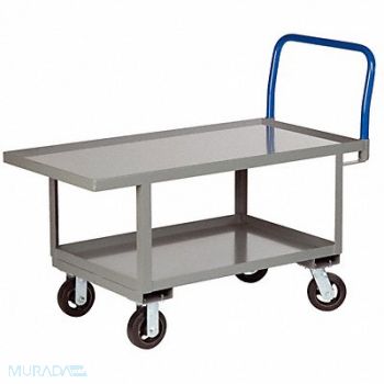 LITTLE GIANT Two Shlf Raisd Pltfrm Trck 49.5inLx30inW, 34AN40