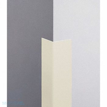 PAWLING CORP Corner Grd 3in.W Eggshell PVC, 34AR70