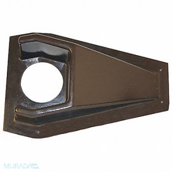 PAWLING CORP Door Knob Protector PVC Brown 11-1/4in.L, 34AT31