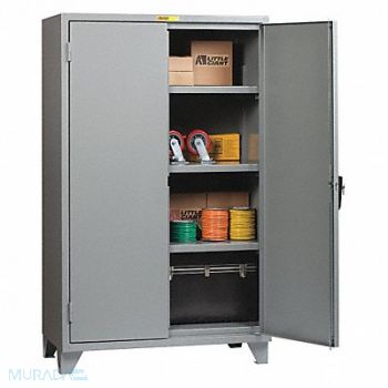 LITTLE GIANT Storage Cabinet 78 x48 x24 Gray 3Shlv, 34AV27