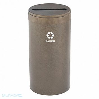 GLARO Recycling Container Brown 23 gal., 34AW64