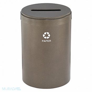 GLARO Recycling Container Brown 41 gal., 34AW67