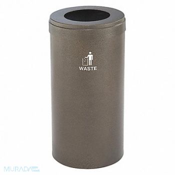 GLARO Recycling Container Brown 23 gal., 34AW76
