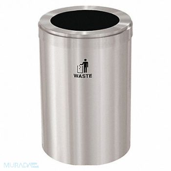 GLARO Recycling Container Silver 41 gal., 34AW78